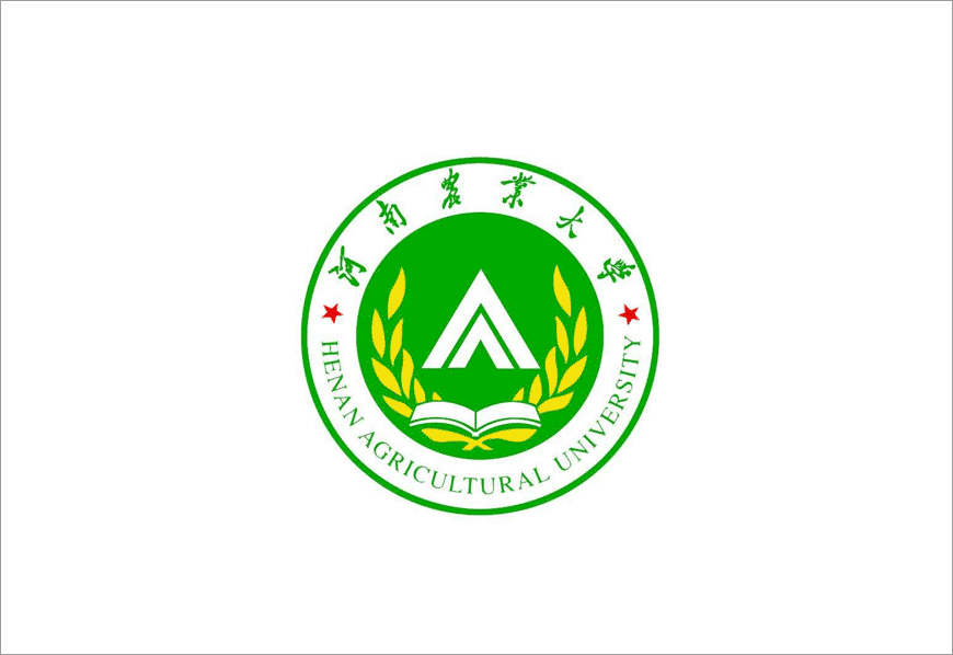 河南農業(yè)大學校徽的接地氣設計圖案-1